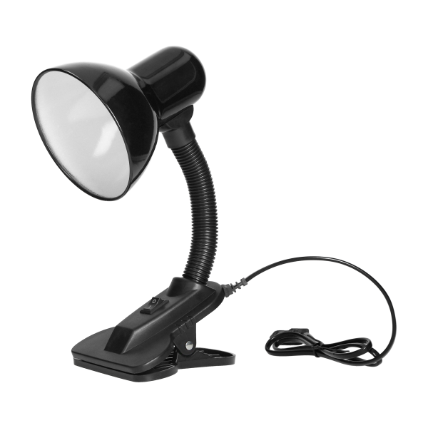 LATSA, desk lamp with a clip, 10W, E27, steel + plastic, black LATSA, desk lamp with a clip, 10W, E27, steel + plastic, black